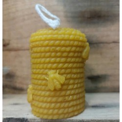 Bougie corde abeilles