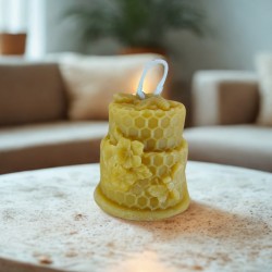 Bougie gateau a deux étages